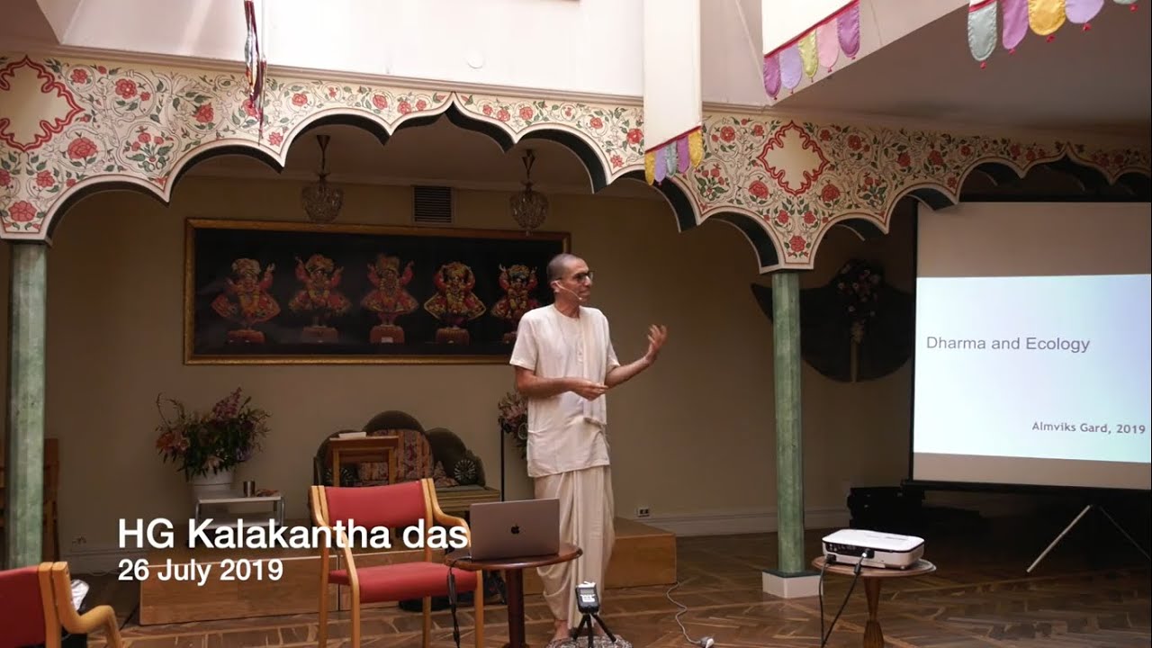 Dharma and Ecology - Kalakantha Prabhu speaks at the Scandinavian Bhakti Sangam 2019
