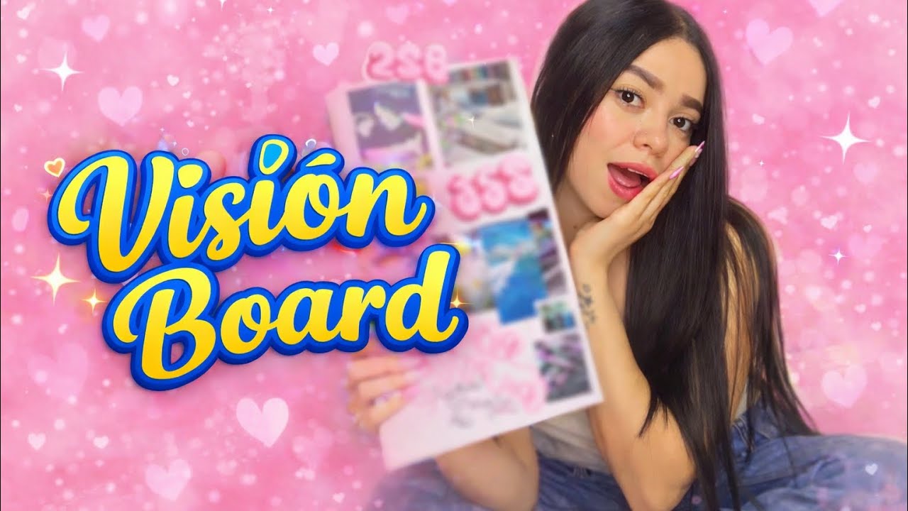 VISIÓN BOARD 2026 ✨( SI funciona 😱, cómo hacerlo?, te explico todo)💗