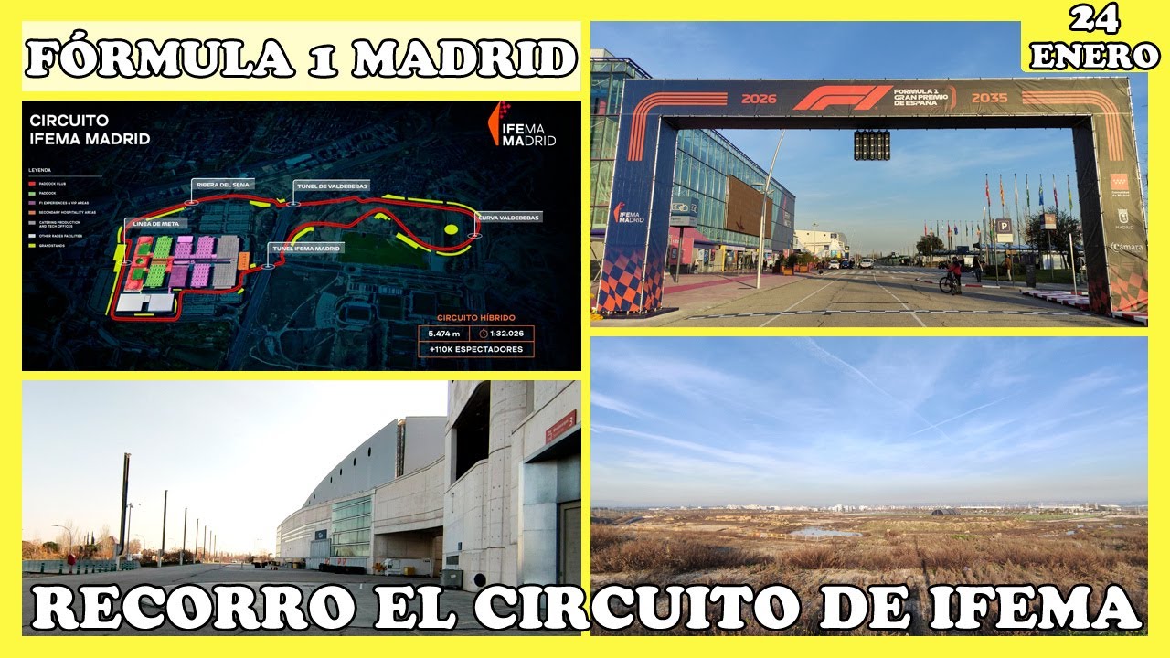 🔥 MADRID ACELERA: EL EMOCIONANTE REGRESO DE LA FÓRMULA 1 A LA CAPITAL CON ESTE RECORRIDO A PIE 🔥