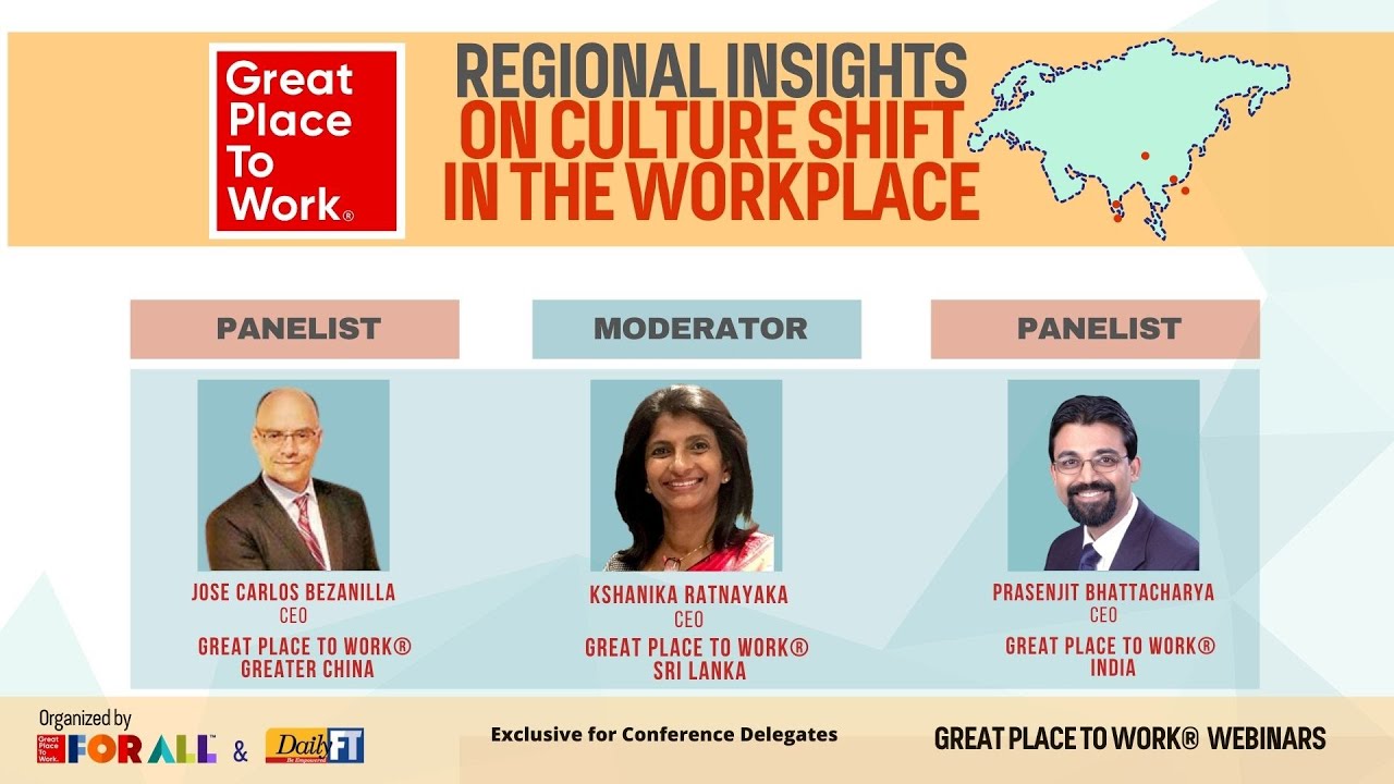 Regional Insights on Culture Shift in the Workplace