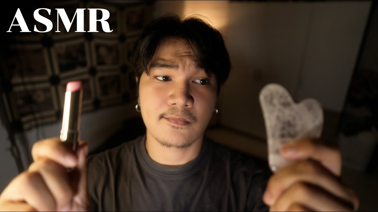 ASMR Get Ready With You 1 Hour! เตรียมหน้าให้พร้อมในวันใหม่ (Layered Sounds, Mouth Sounds, Tapping)