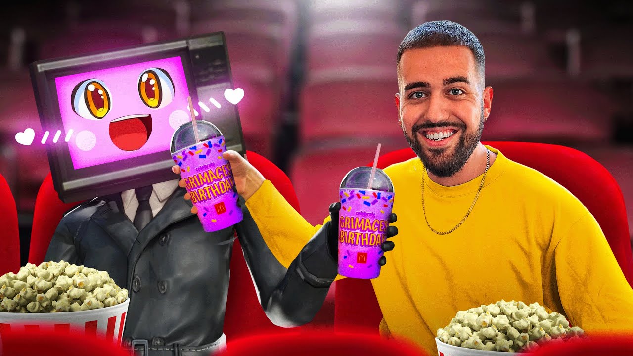 MON PREMIER DATE AVEC TV WOMAN ! DATE CINÉMA ! ❤️
