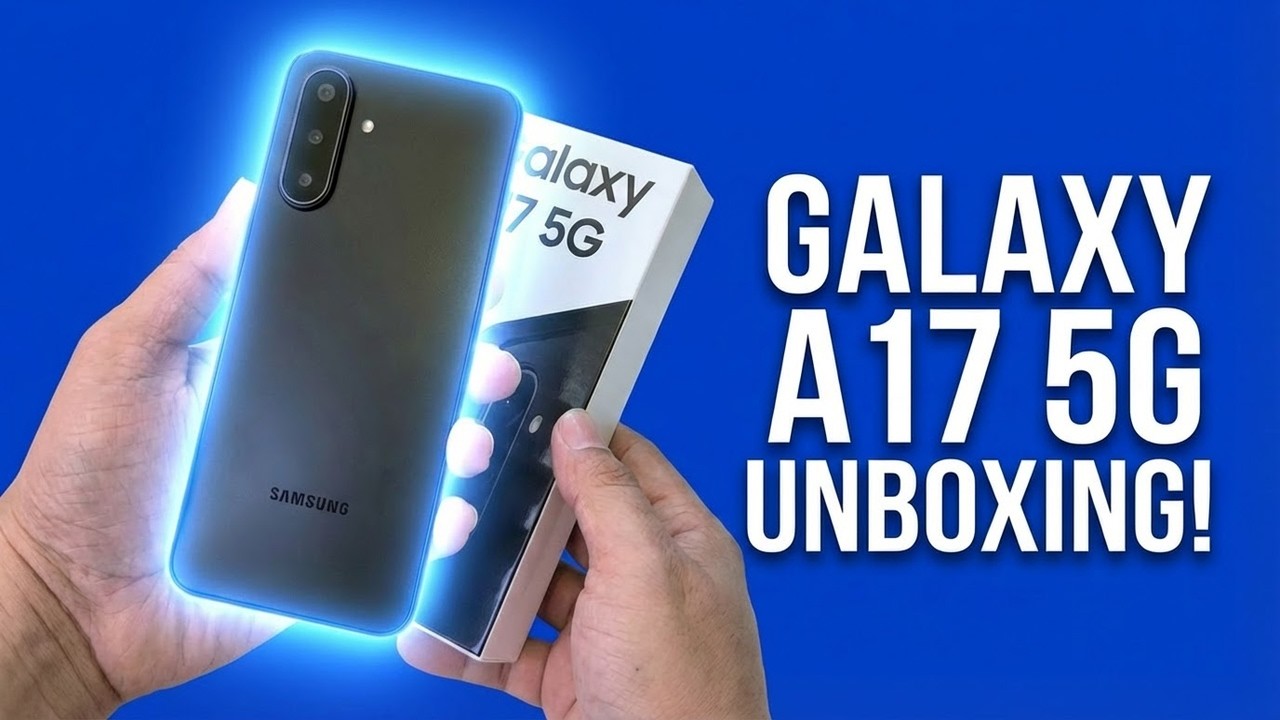 Распаковка и первые впечатления от Samsung Galaxy A17 5G!