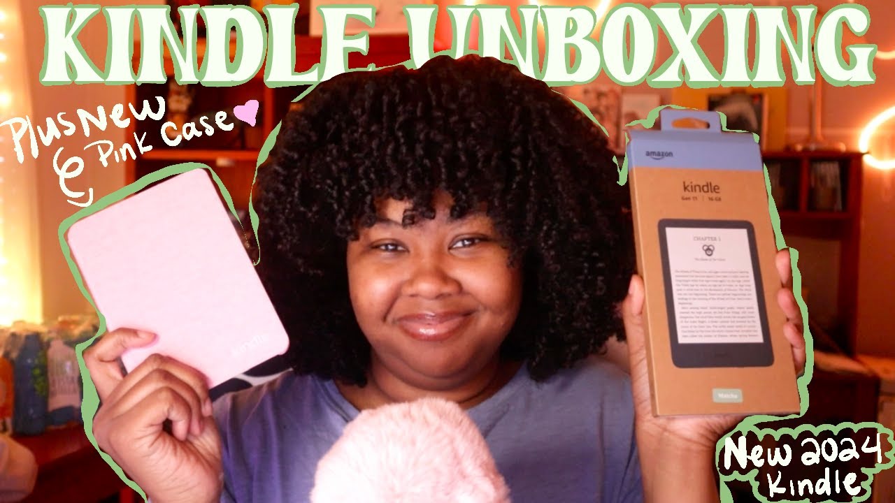 Unboxing the New 2024 Matcha Kindle 📗