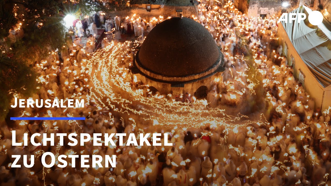 Orthodoxe Ostern in Jerusalem: 