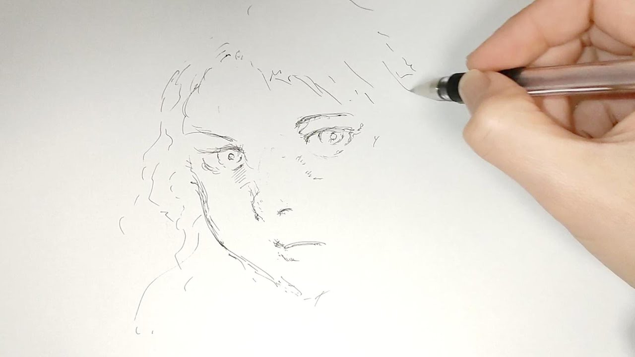 線が汚くても、絵は成立する。