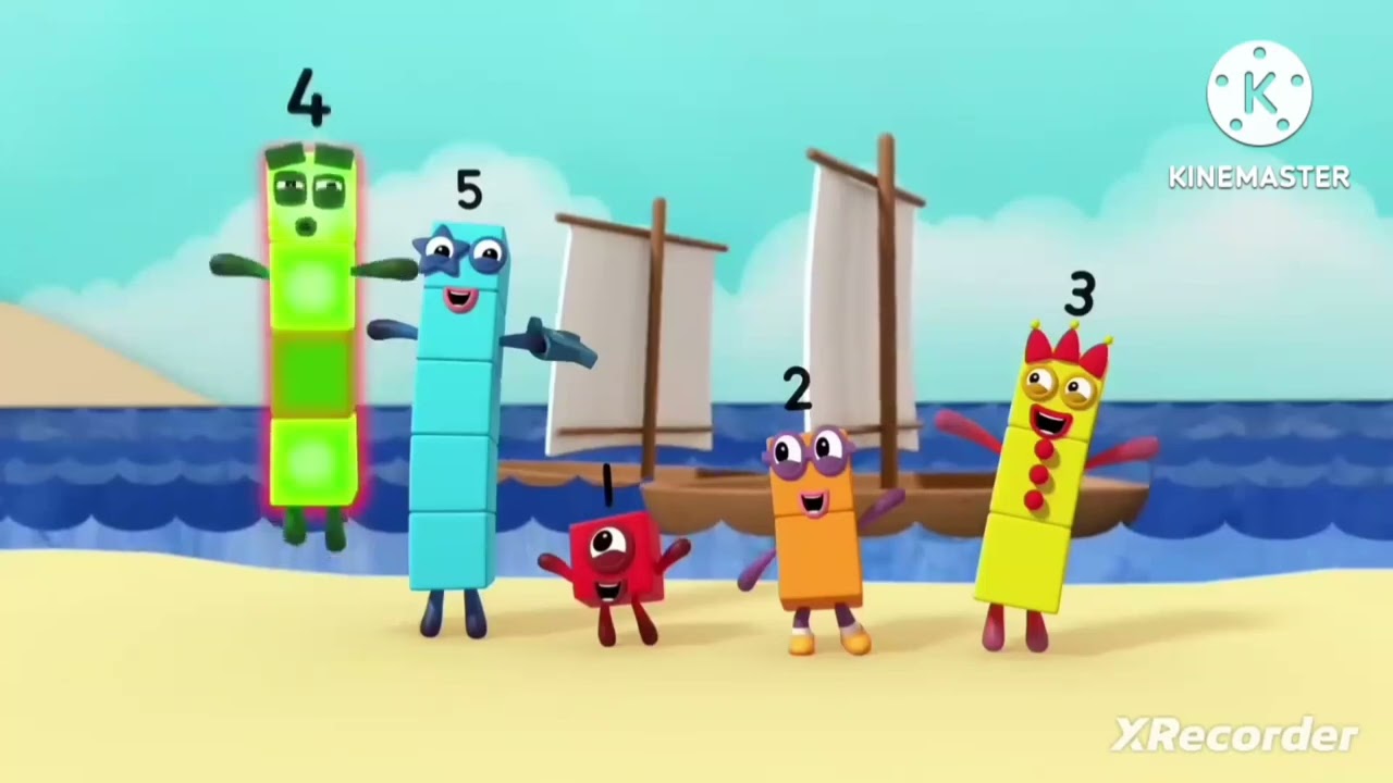 Preview 98XD Numberblocks 4 5 1 2 3 (Big Boo LE Editions)