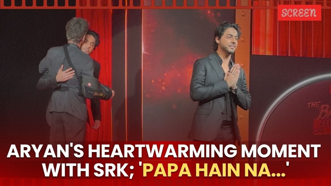 Emotional Shah Rukh Khan, 'Nervous' Aryan Khan: Duo Steals The Show At Ba***ds Of Bollywood Preview