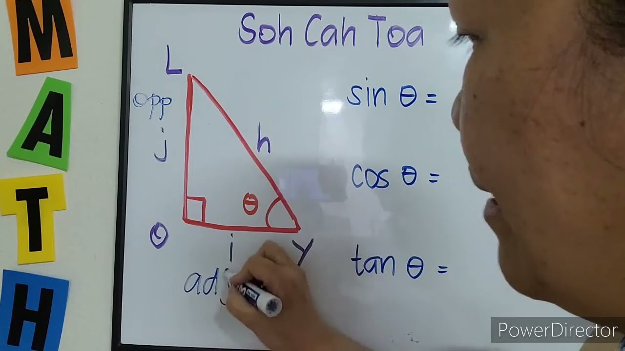 TAGALOG: The 6 Trigonometric Ratios #TeacherA #MathinTagalog