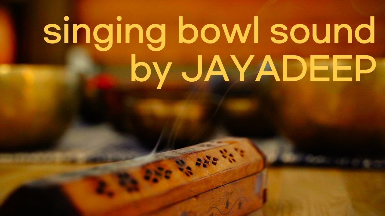 a SINGING BOWL play by JAYADEEP. 제야딥 선생님의 싱잉볼 연주 #제야딥 #라뜨나 #제야딥요가 #soundmeditation #싱잉볼 #필클락 #감정시계