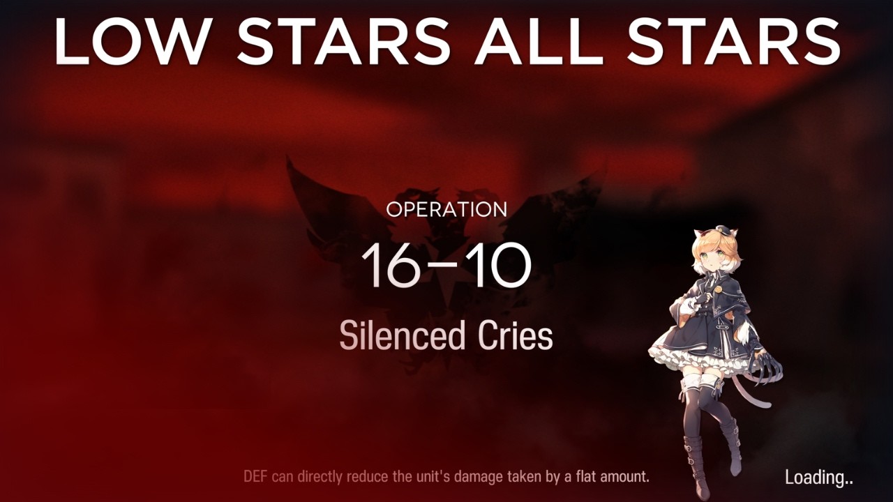 【Arknights】16-10 Standard/Adverse Low Rarity Guide