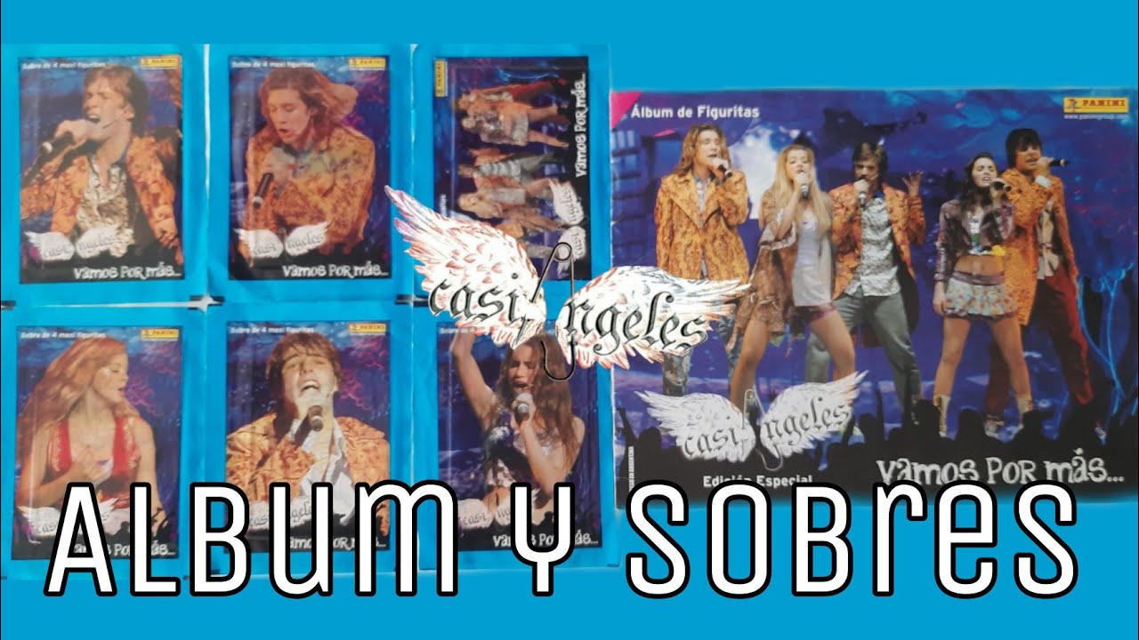 Casi Ángeles Vamos por más Panini 2008 Album y Sobres
