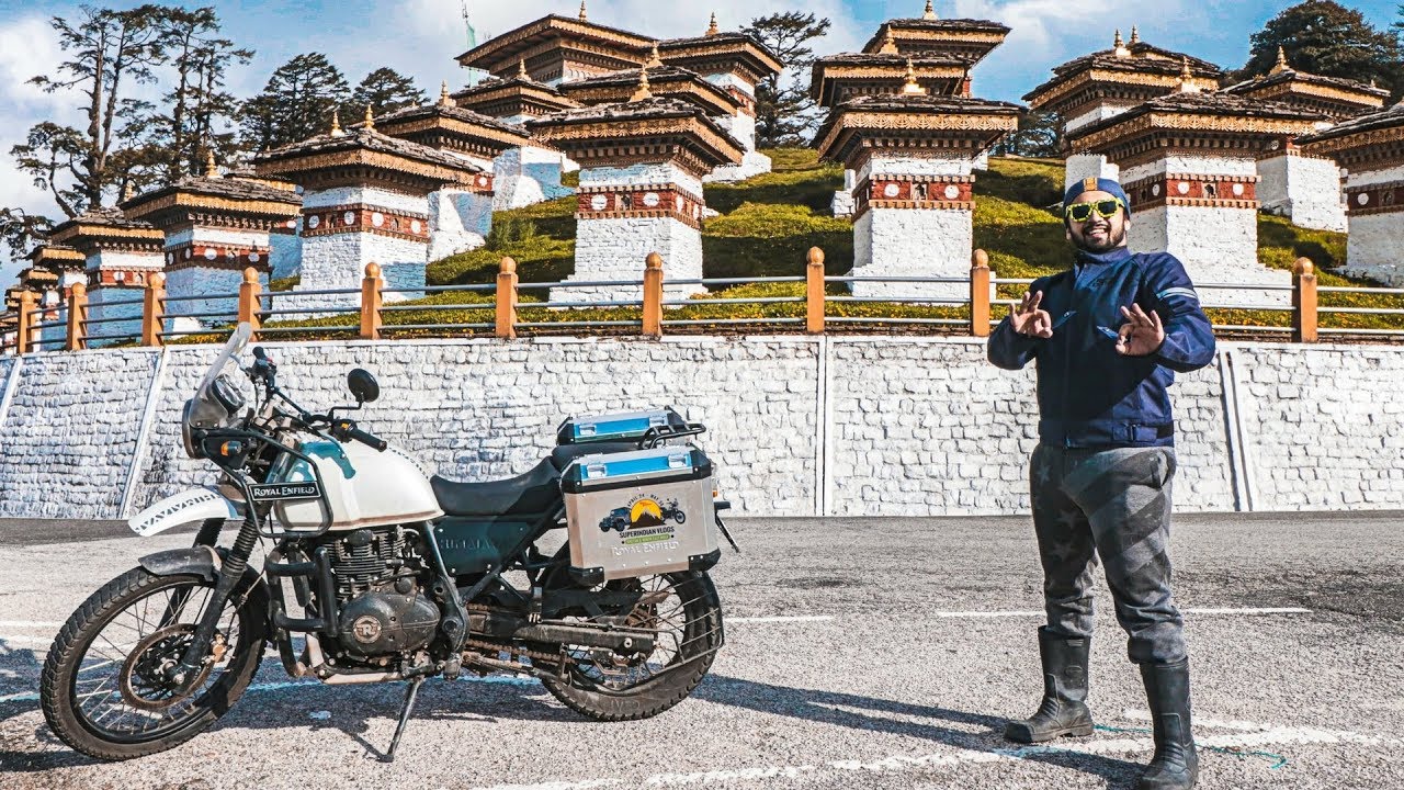 BHUTAN Tour On My Motorcycle | Thimphu to Punakha | BHUTAN Ep.02