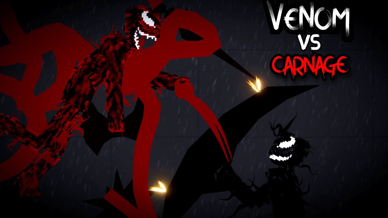 Venom VS Carnage in People Playground