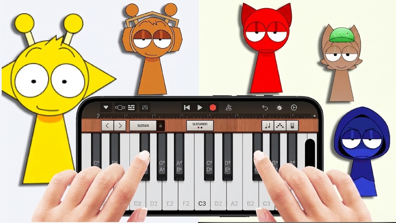 Incredibox Sprunki Simon's Realm Recreated in GarageBand!