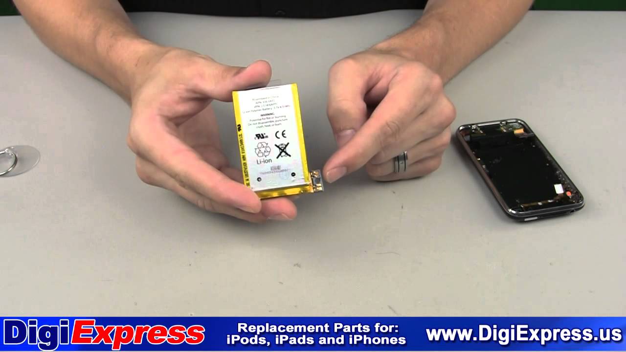 DigiExpress - iPhone 3G 3GS Battery Installation
