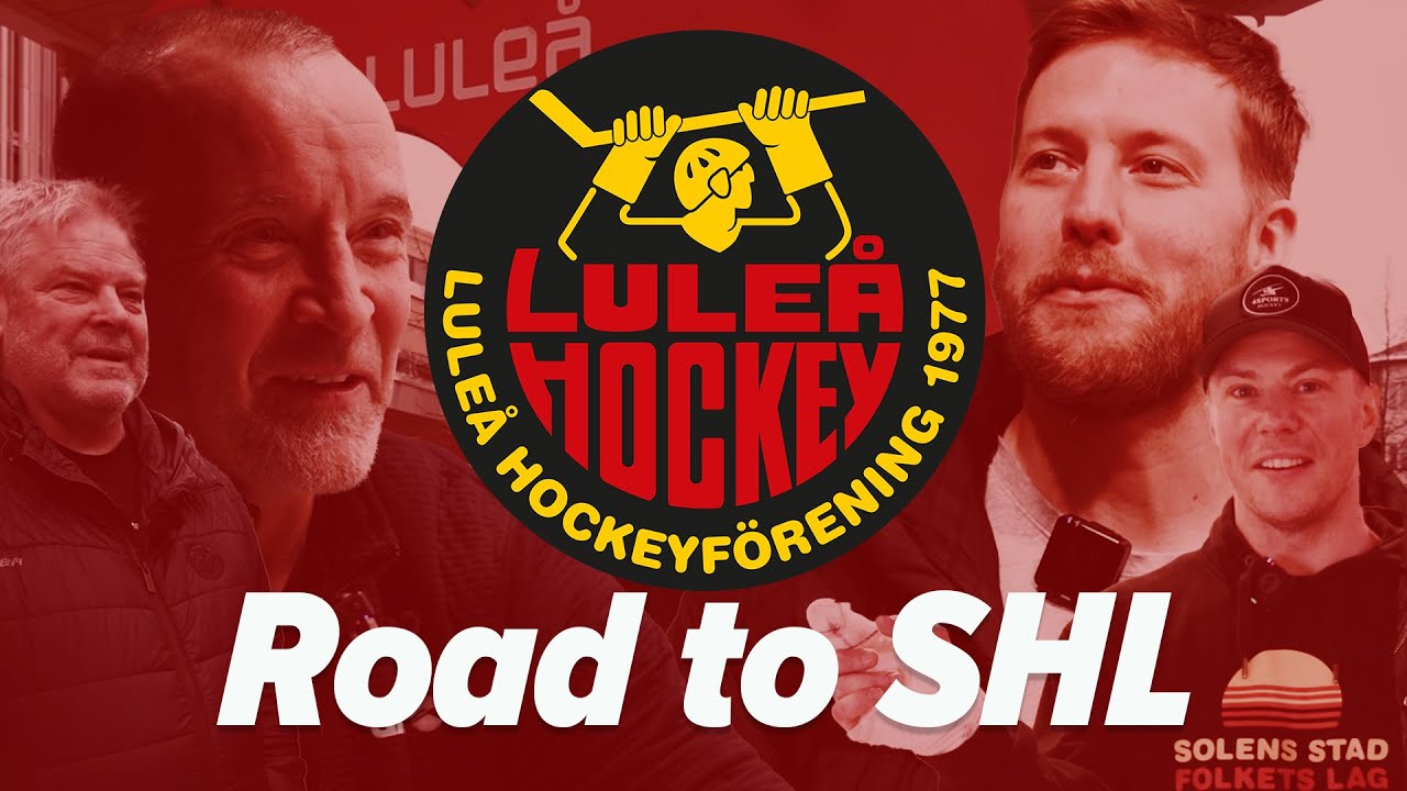 Bakom kulisserna i  Luleå Hockey – med Omark, Bulan & Bromé! - ROAD TO SHL