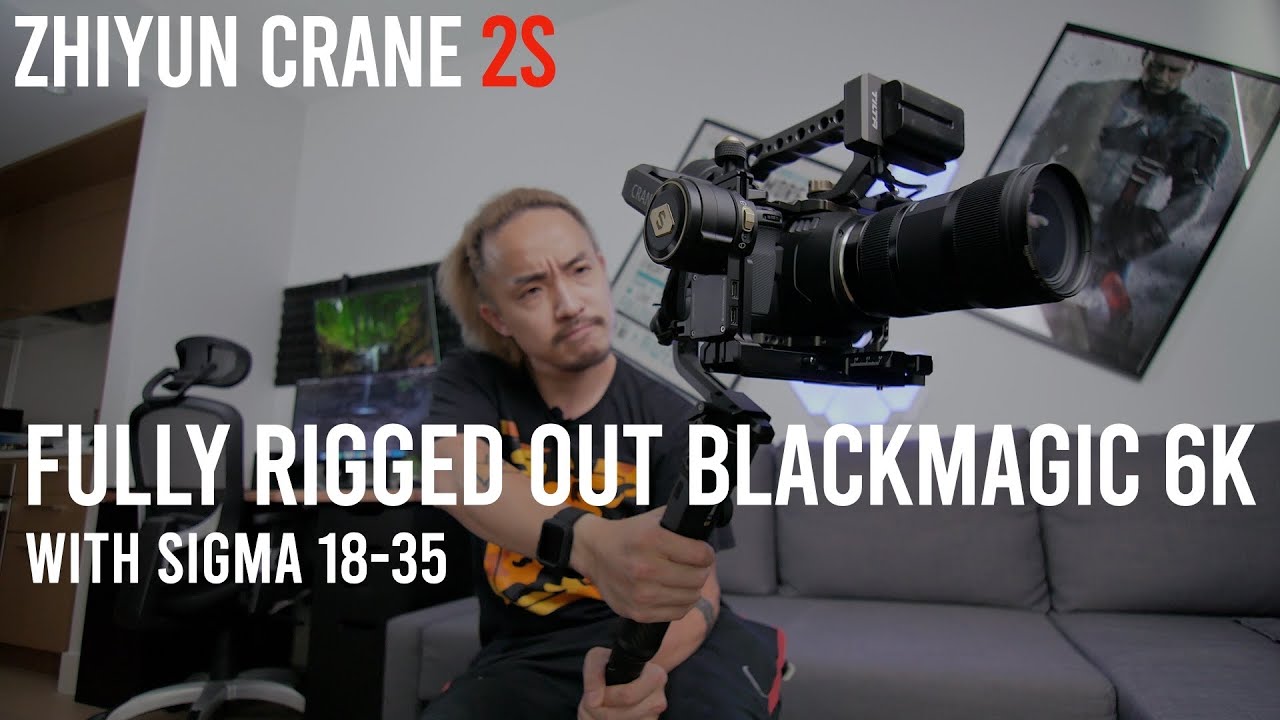 How to Balance Zhiyun Crane 2S | With Blackmagic Pocket Camera 6K