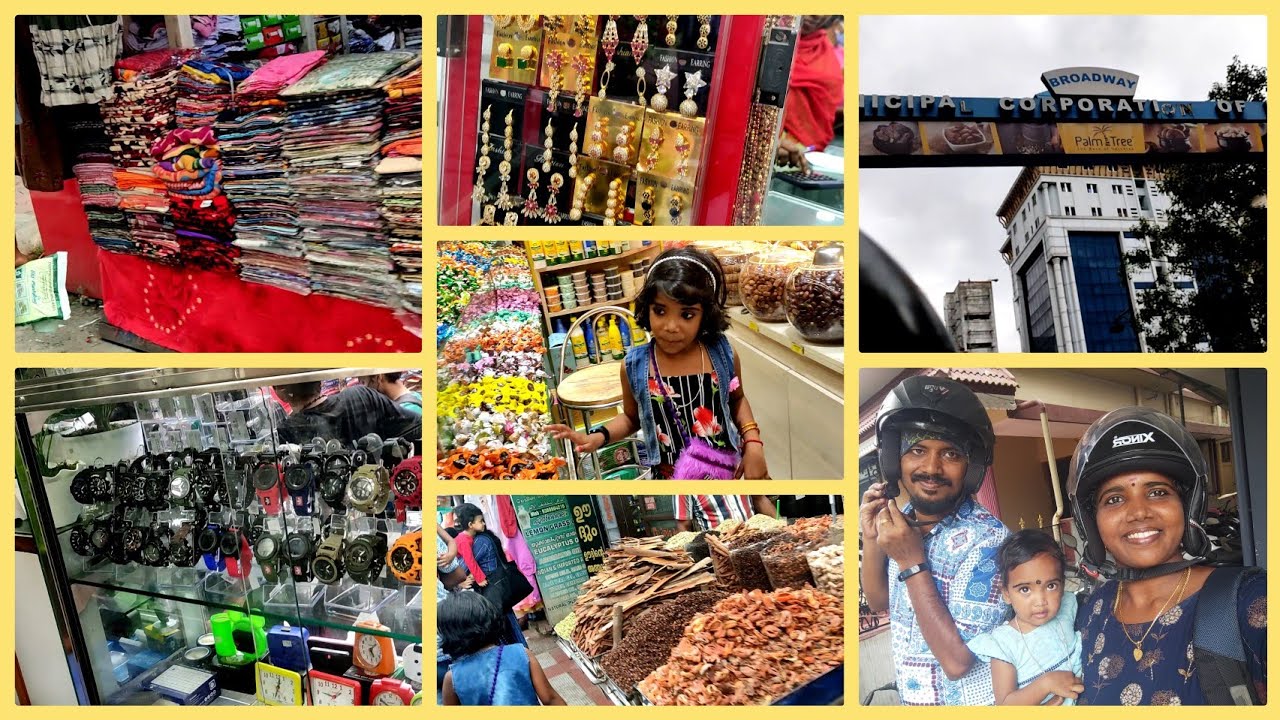 Broadway shopping in kochi/Family travelling to broadway kochi/Wholesale shopping