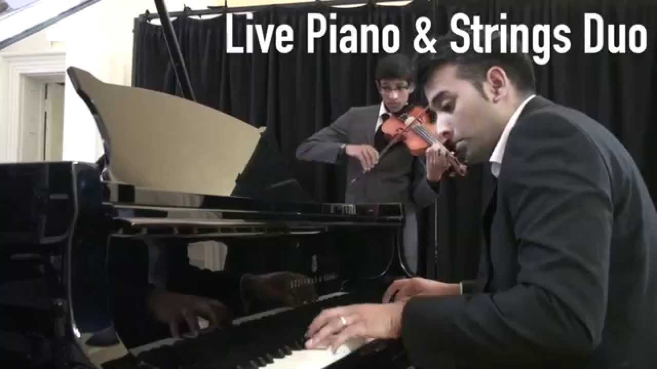 Suraj Hua Maddham: Live Bollywood Piano & Strings Duo