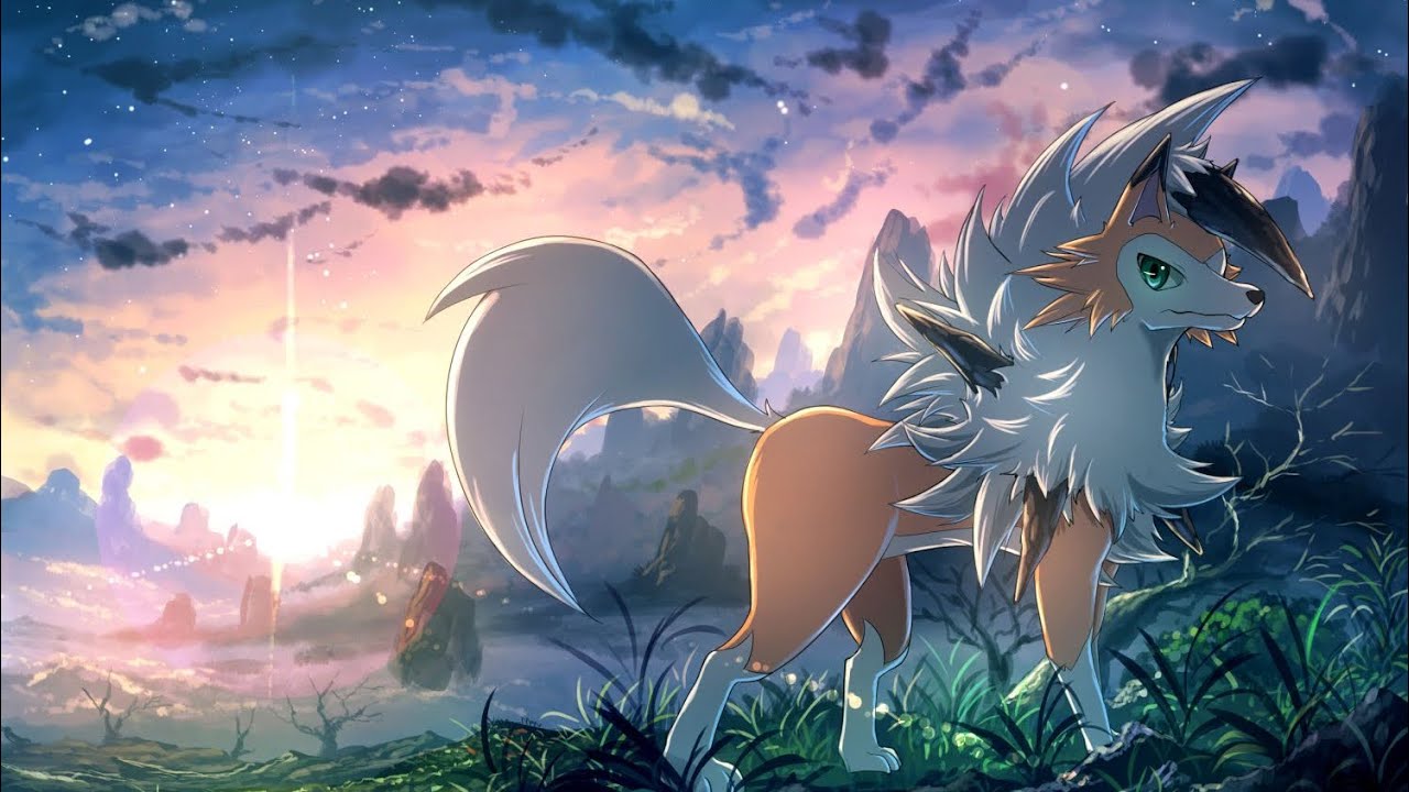 Pokémon Lycanroc Evan Blue Beyond The Stars Amv
