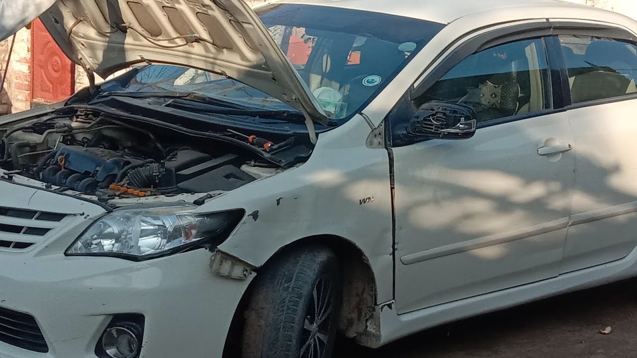 # Toyota Corolla gli #dry denting fender and Toyota Tunis dry denting tips janiye is video mein 