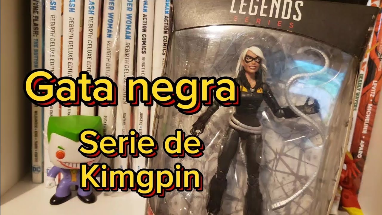 Black cat, gata negra de Marvel legends