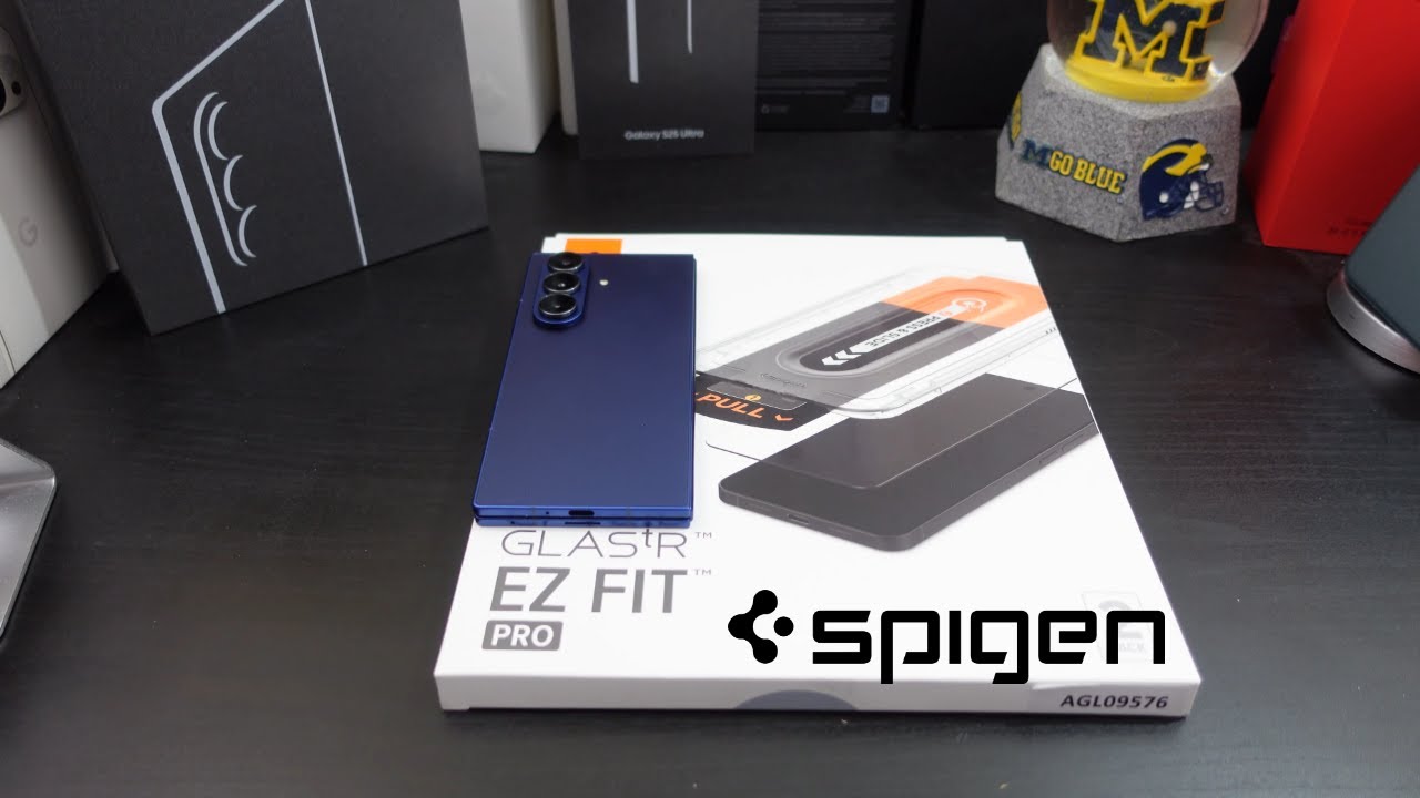 Samsung Galaxy Z Fold 7 -Spigen GlasTR EZ FIT Screen Protector Review