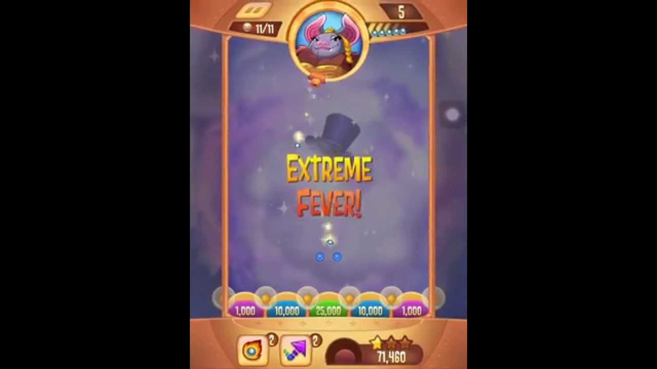 Peggle Blast Level 100 || Easy to Complete!!!