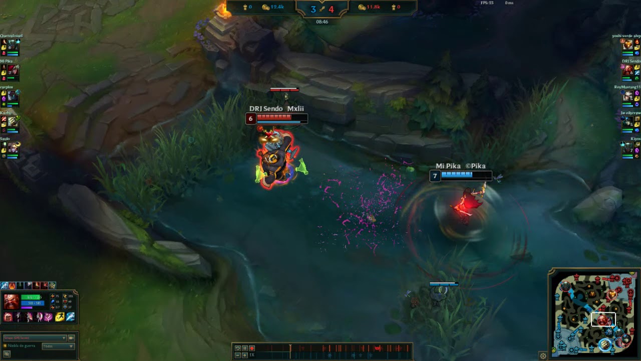 Never chase the bruiser gragas lol