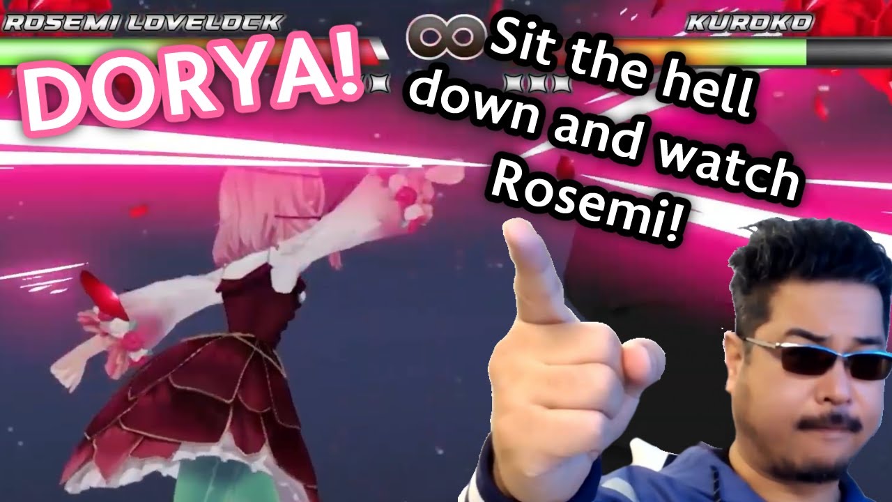 Rosemi's 3D Tekken bit and Harada's message