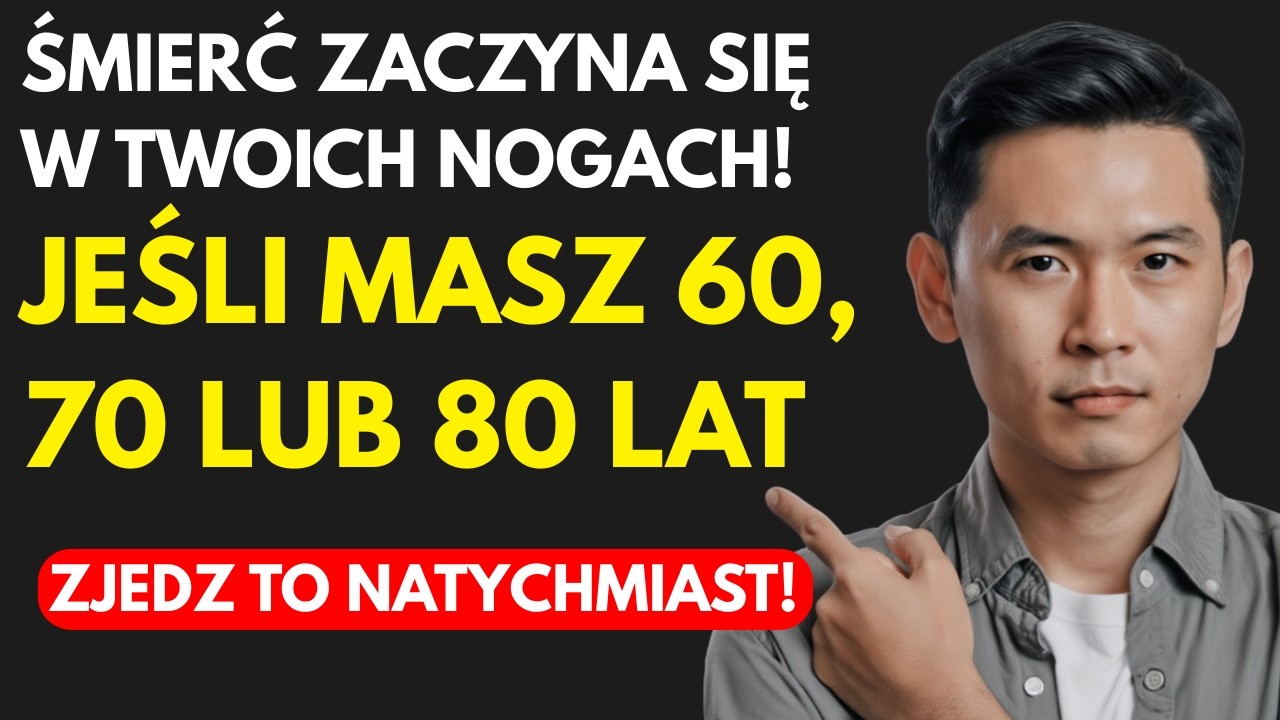 UWAGA! Twoje nogi słabną jako pierwsze! Jedz te 7 produktów, aby je wzmocnić!