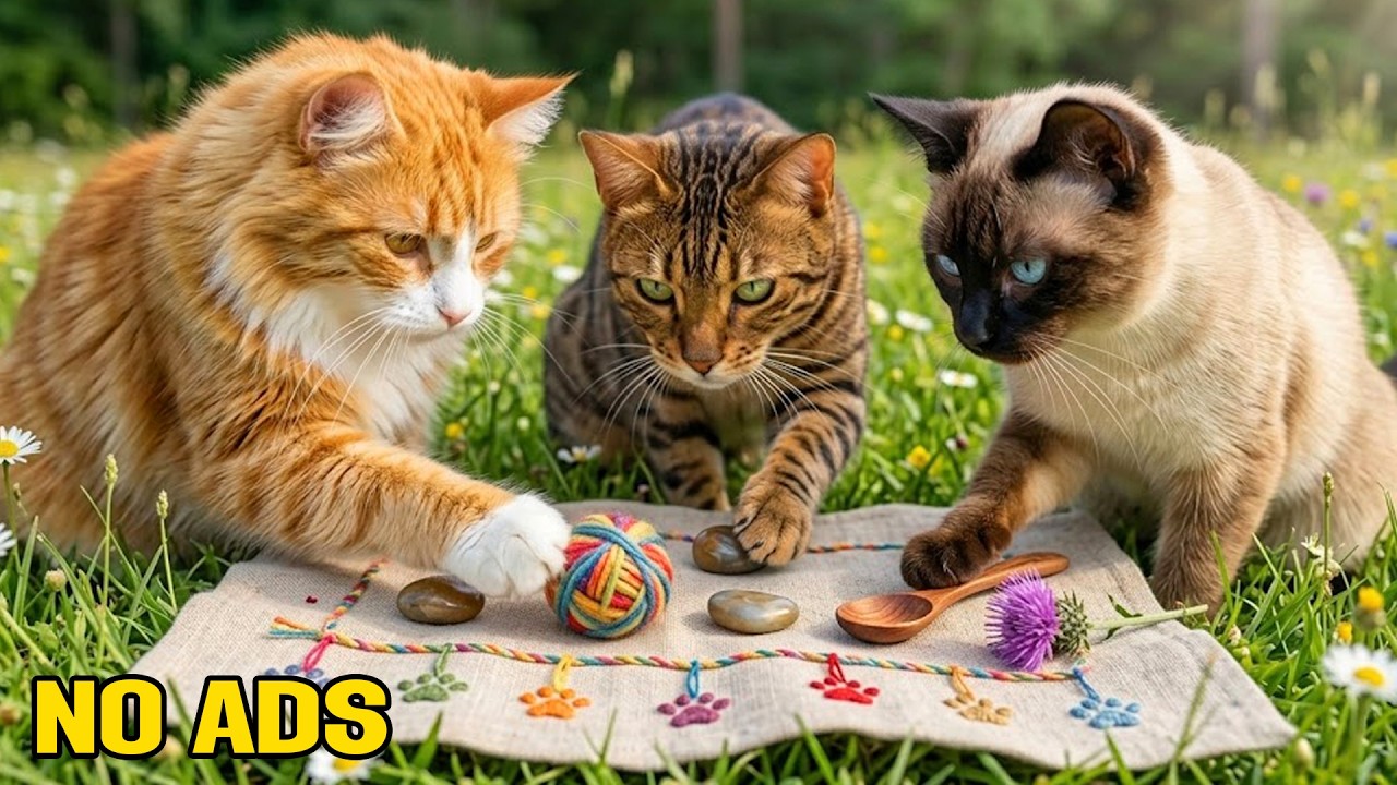 12 Hours Sleep Music for Cats 🌙 Relaxing Healing Sounds for Deep Sleep & Comfort