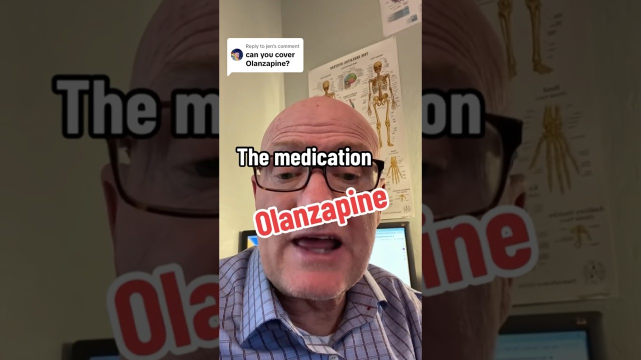 Olanzapine has been associated with an increased risk of stroke! #wellness #meditation #healthcare