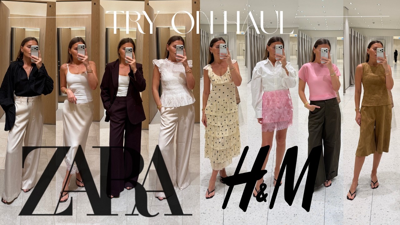 Новинки от ZARA и H&M *** | Примерка | ***
