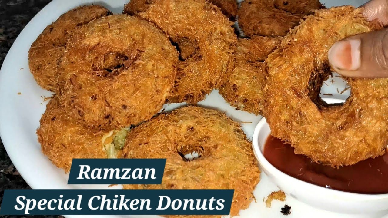 इफ्तारी के लिए चिकन रशियन डोनट रेसिपी /Chiken Russian Donut Ki Crispy behtareen Recipi/New 2026 