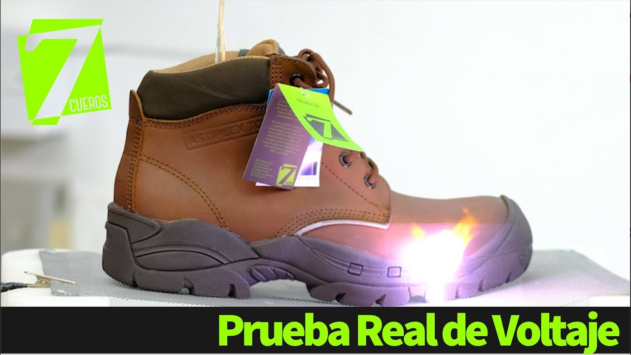PRUEBA DE TENSIÓN - Cuanto Voltaje Resiste una Bota de Seguridad Industrial?