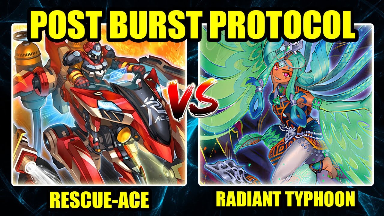 Анализ повтора матча Rescue-Ace против Radiant Typhoon после протокола Burst Protocol.