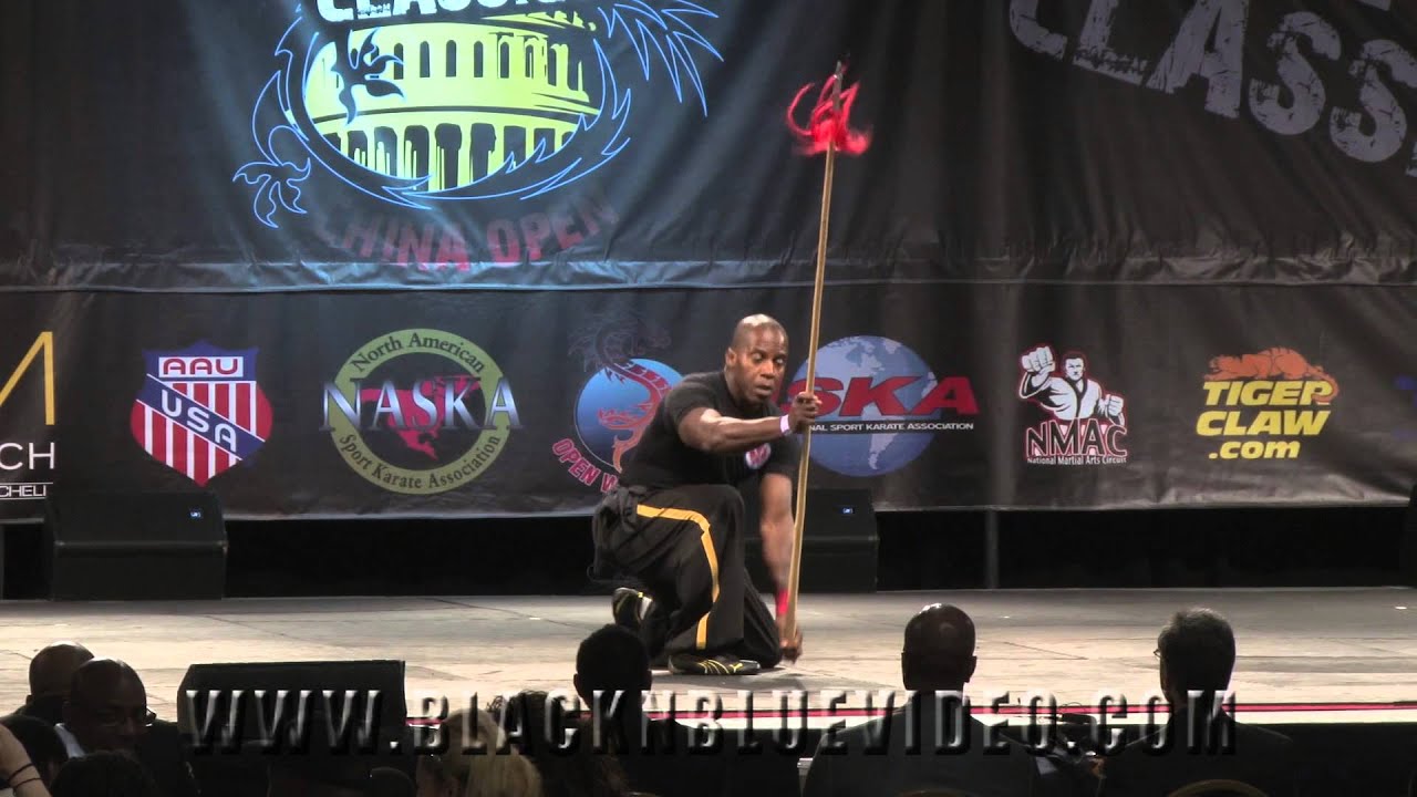 Ron Wheeler Chinese Spear Kata 2014 US Capitol Classics China Open