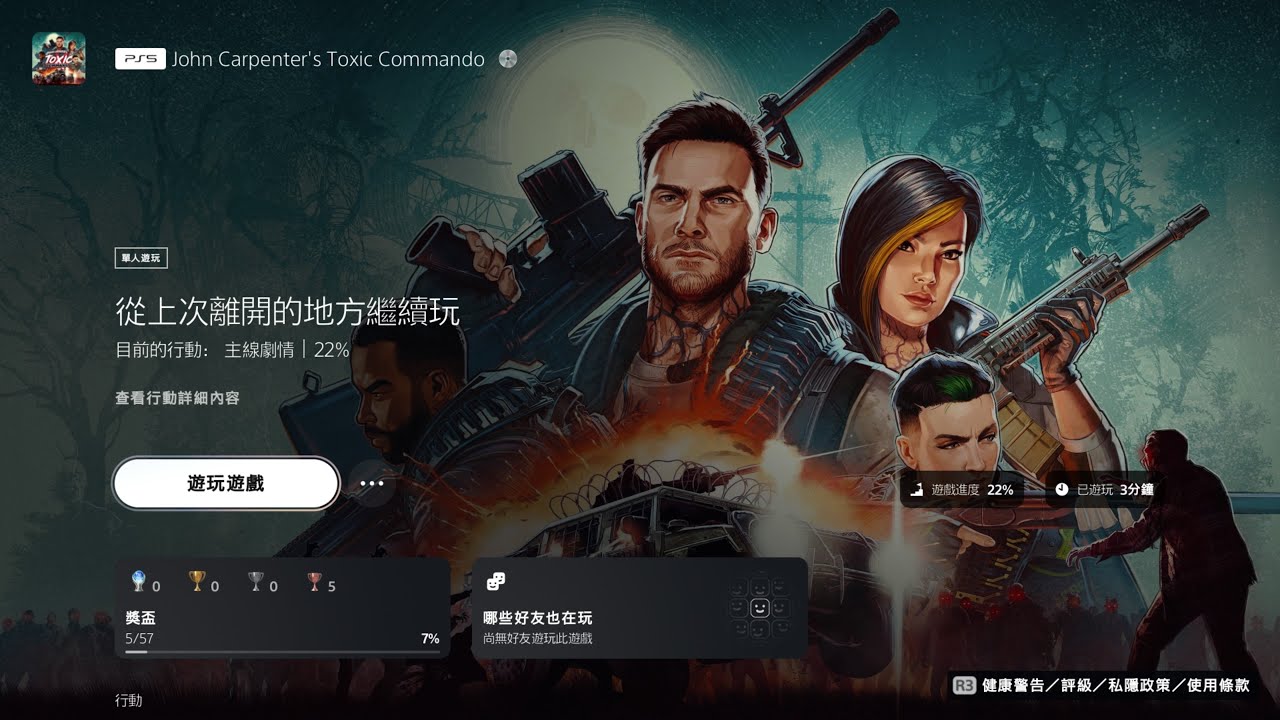 [01]PS5約翰卡本特 劇毒突擊隊 (John Carpenter's Toxic Commando)