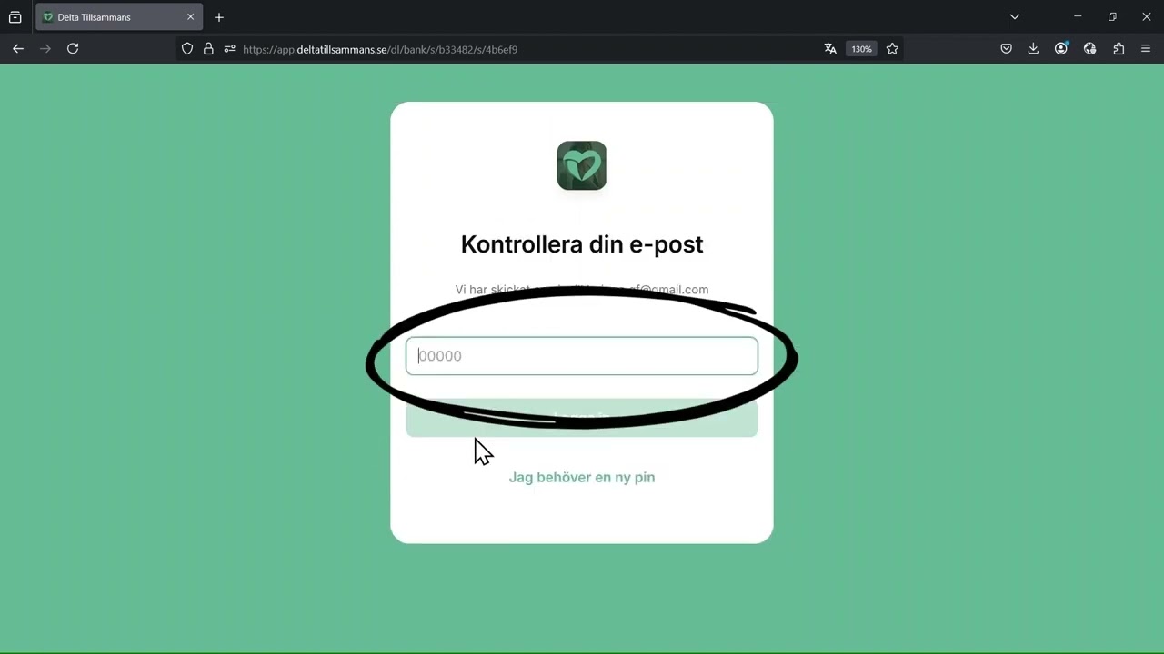 Instruktionsfilm till Delta tillsammans App – Övningsbanken