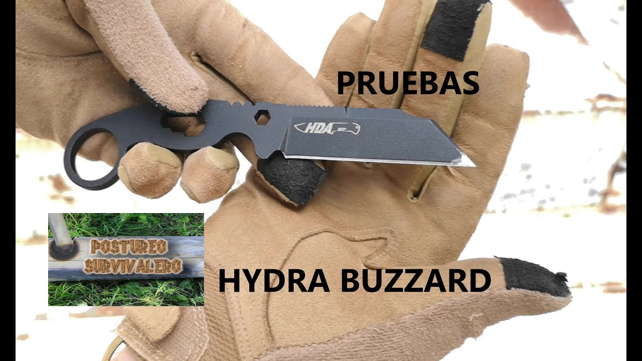BUZZARD HYDRA KNIVES/ CUCHILLO BUZZARD/ CUCHILLO POLICIAL
