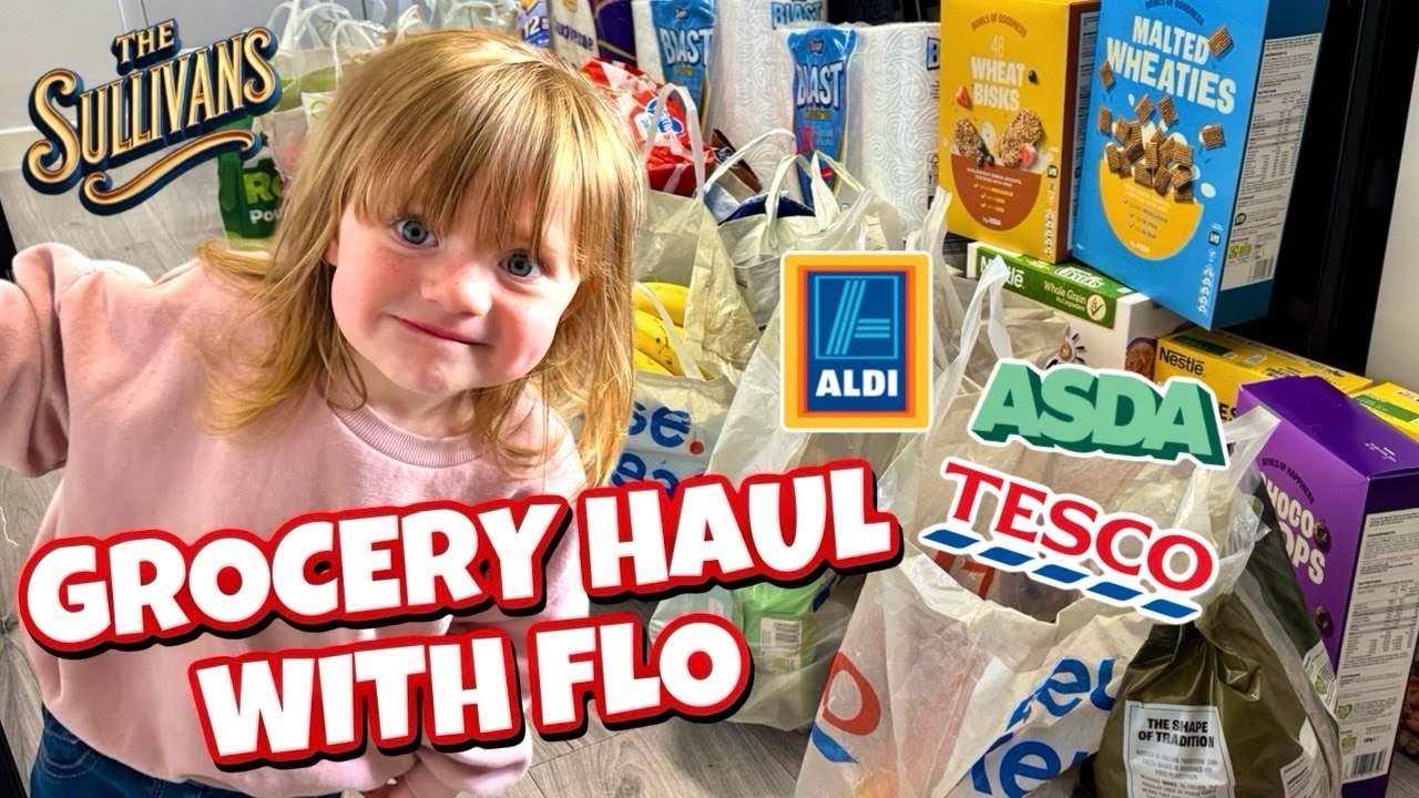 ** FAMILY of 14 BIG Weekly Grocery HAUL (£348 72) + Shop With Me! **