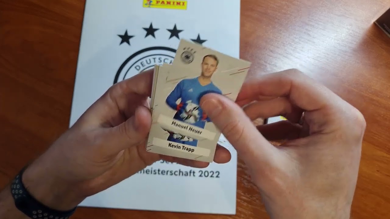 Panini World Cup 2022 DFB Team set stickers