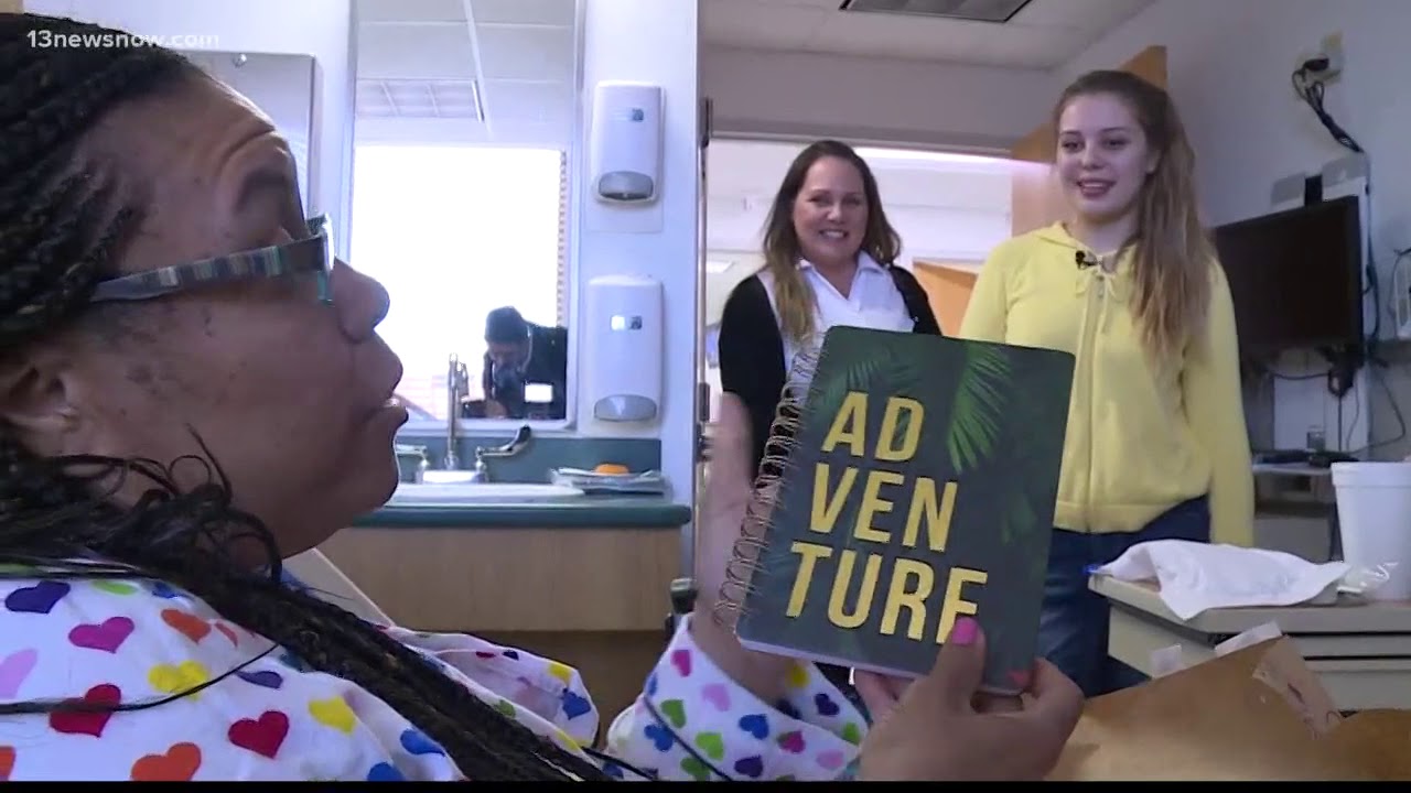 Teen gives 18 gifts to patients at local hospital
