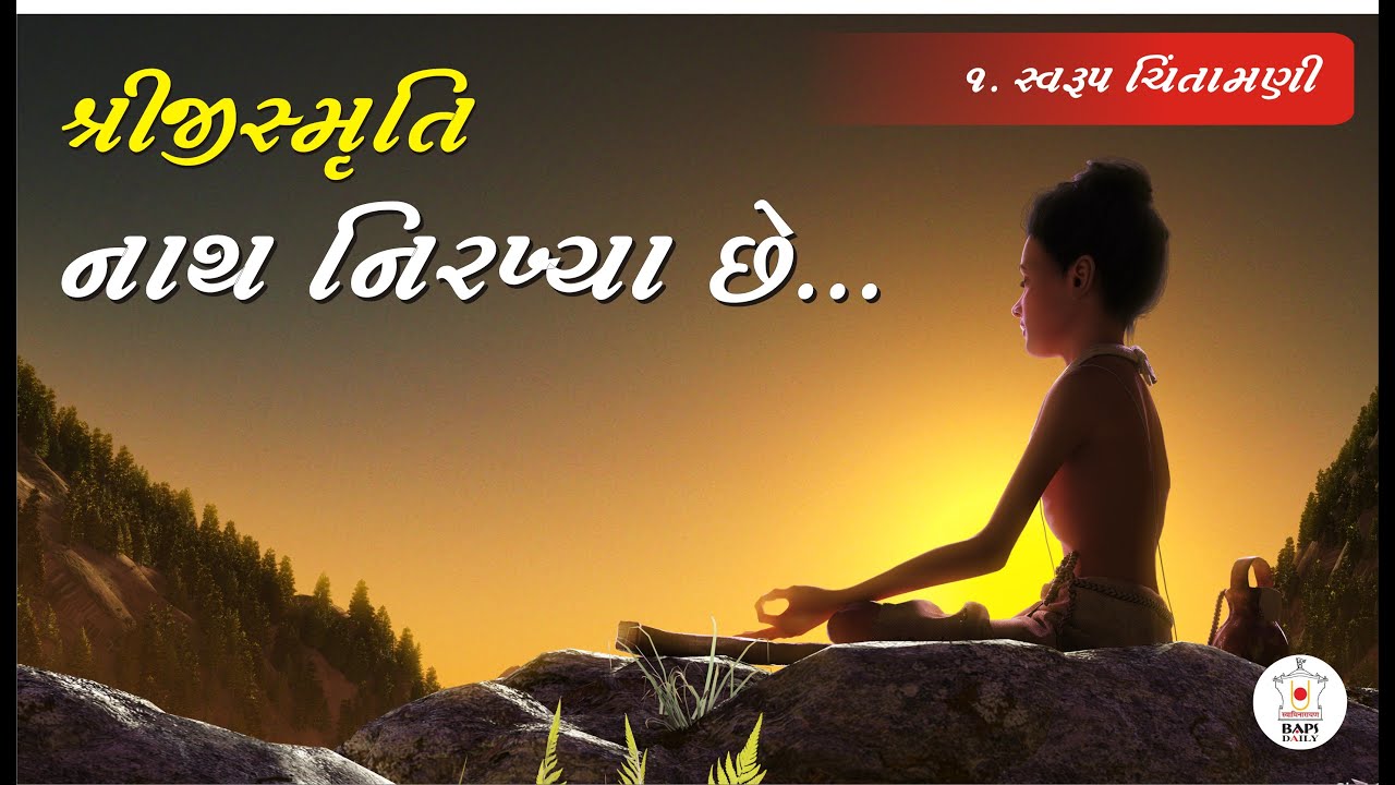 NATH NIRKHYA CHE II નાથ નિરખ્યા છે II BAPS KIRTAN AARADHNA II BAPS DAILY