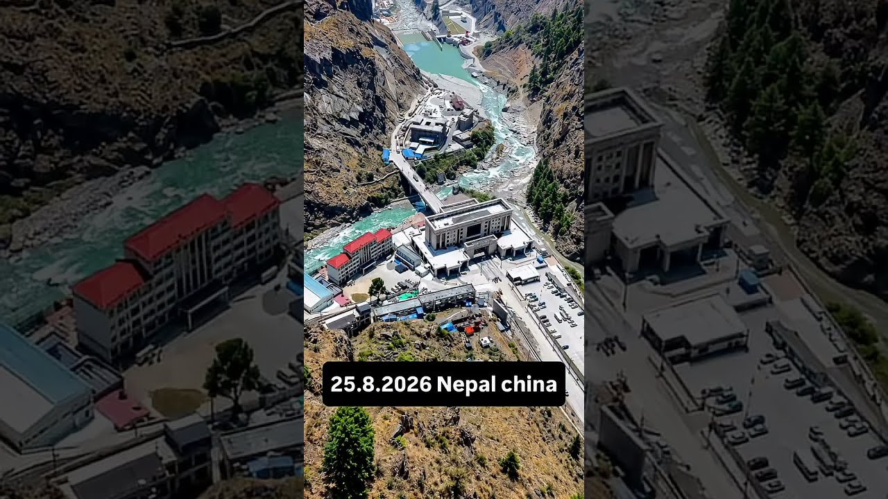 Before & After Gyirong&ndash;Rasuwagadhi Border Destroyed 💔🇳🇵   The Border Was Swept Away&hellip; 💔🌊🇳🇵
