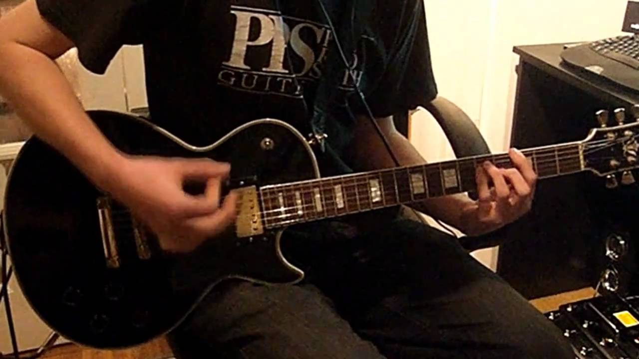 Crush - Pendulum - Electric Guitar cover by Trys Mudford
