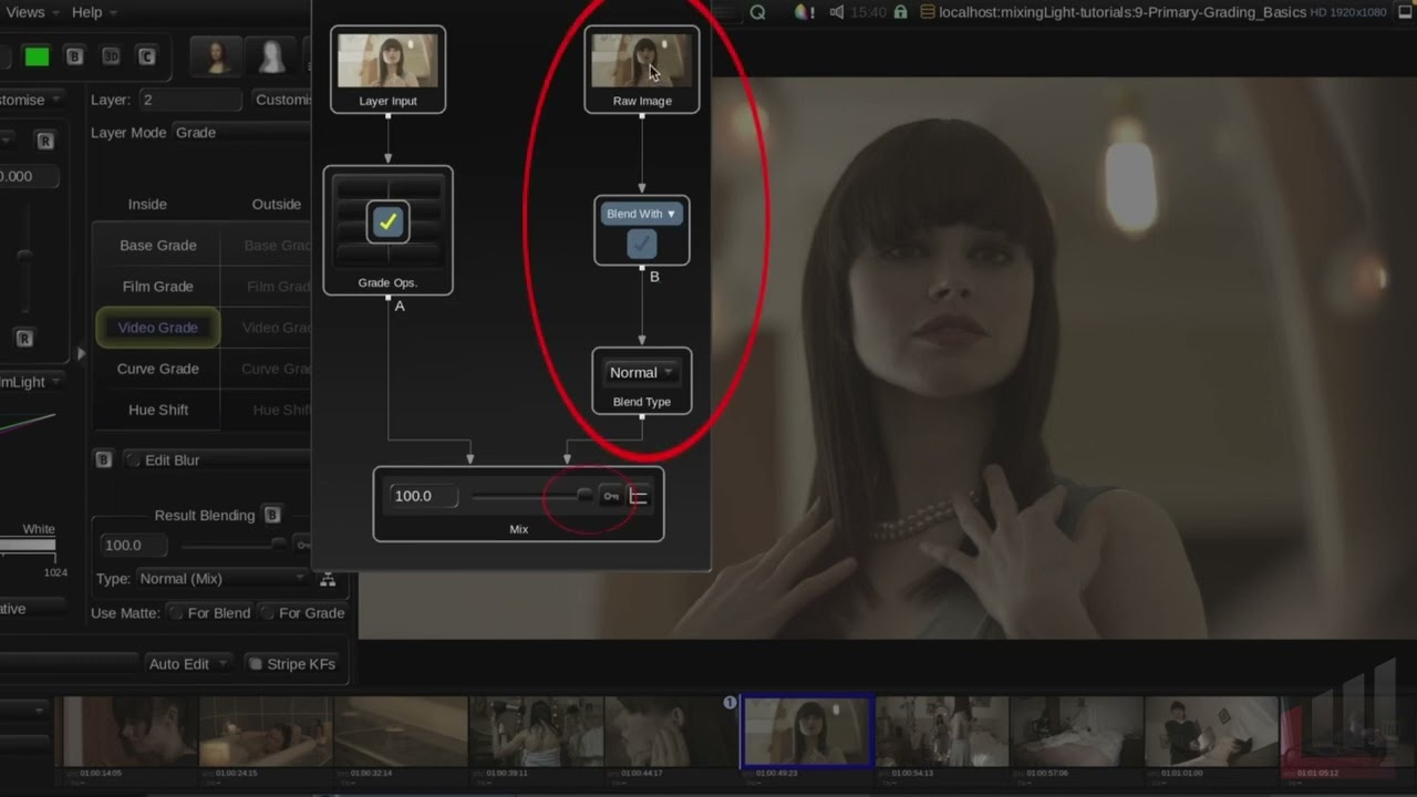 Learning Baselight Look #10 - Understanding Blending Strips and & The Blend Control Panel