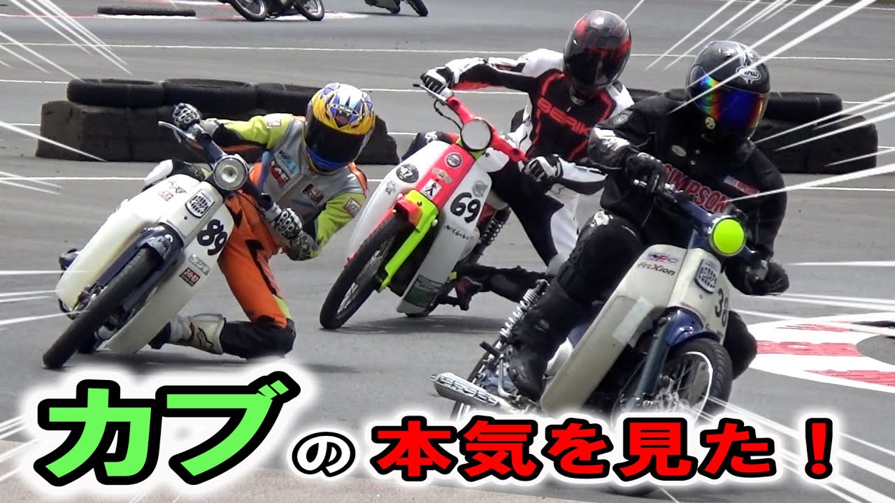 【日本人も知らないスーパーカブの戦闘力!!】カブだらけのガチレースがスッゲエェェ！！≪CUB CUP（カブカップ）ビジネスバイク・チーム対抗3時間耐久レース≫